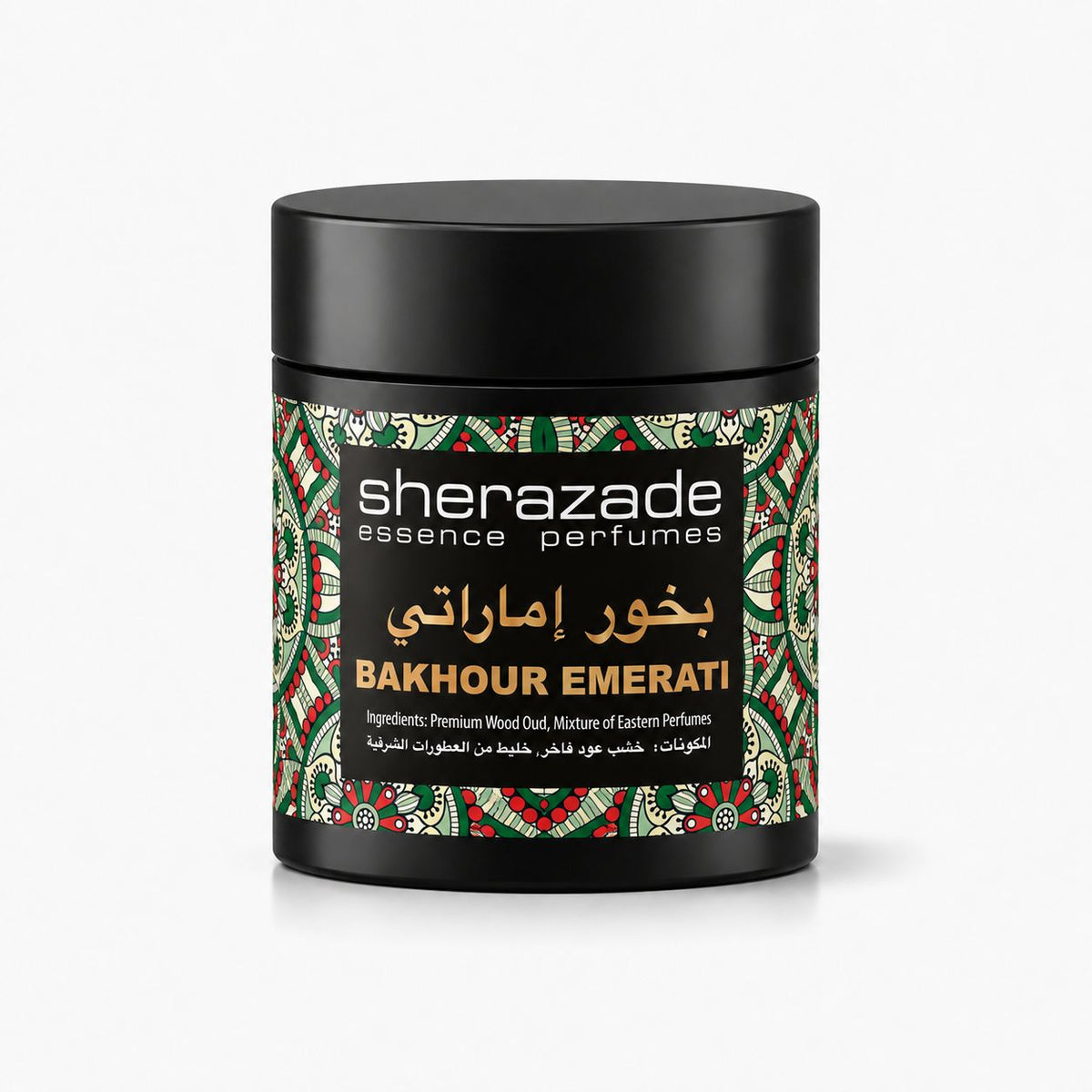 Bakhour Emerati Räucherwerk aus edlem Oud-Holz in der Sherazade-Dose