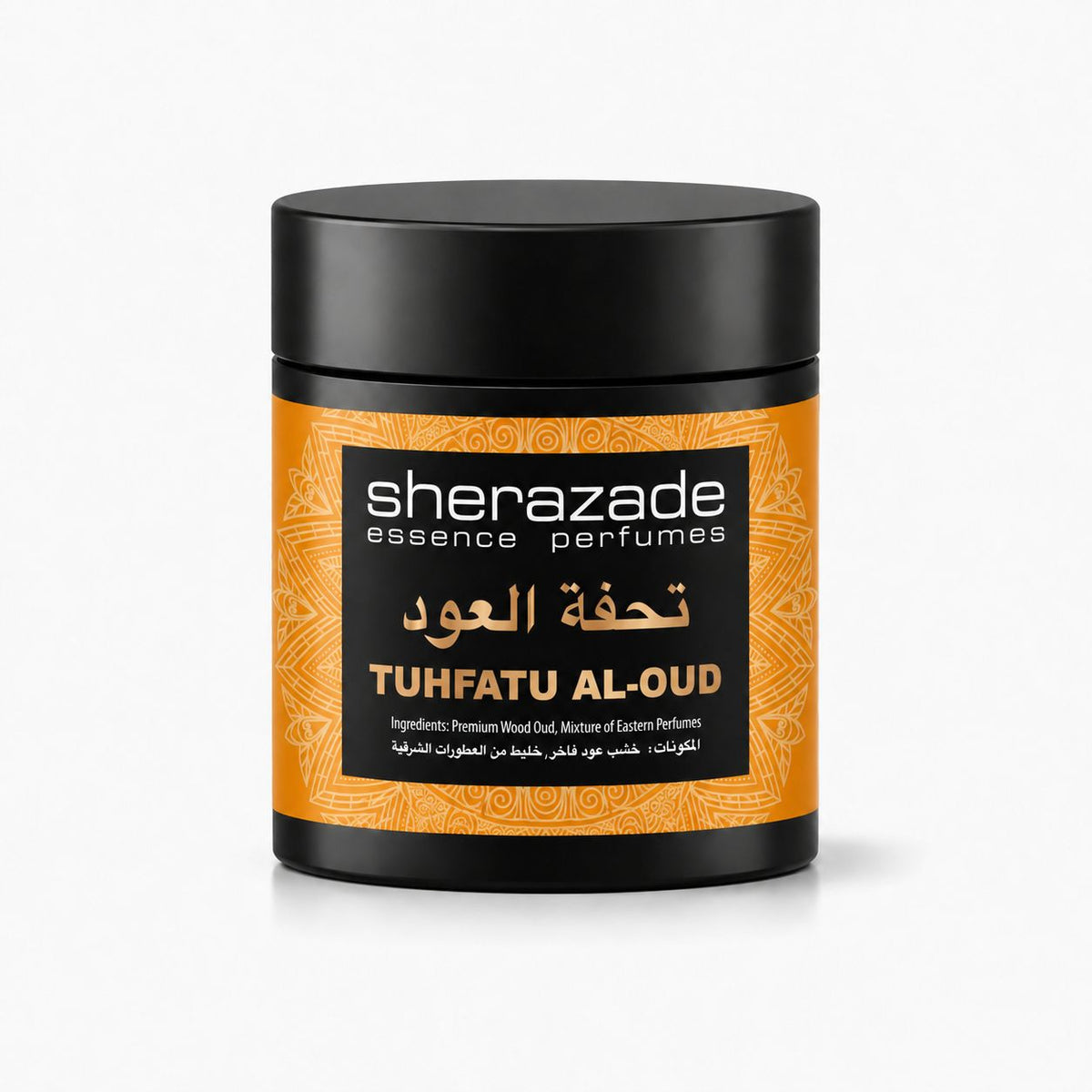 Tuhfatu Al-Oud Räucherwerk aus edlem Oud-Holz in der Sherazade-Dose